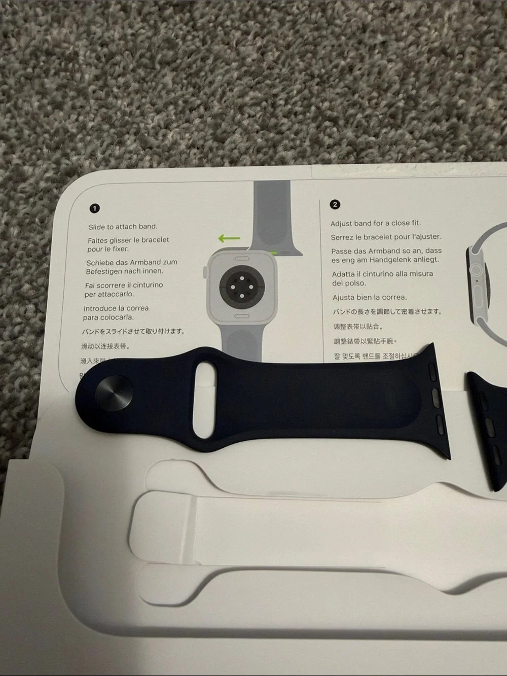 Apple Watch Silicone Sport Band